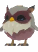 Deed: Pet Owl Brown and Gray