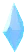 Pristine Sapphire Fragment