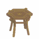 Skillful Leathercraft Side Table