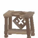 Talented Woodcraft Accent Table