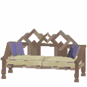 Talented Woodcraft Couch