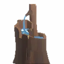 Outdoor Logcraft Fountain