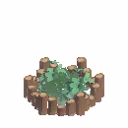 Outdoor Logcraft Low Garden Plot
