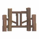 Outdoor Logcraft Fence