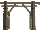 Sturdy Wooden Gate