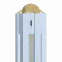 Flawless Large Wall End Tower