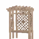 Woodcrafter's Outdoor Pergola Bench