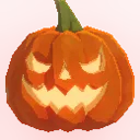Eerily Carved Pumpkin Mask