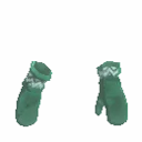 Knitted Winter Mittens