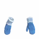Patterned Winter Mittens